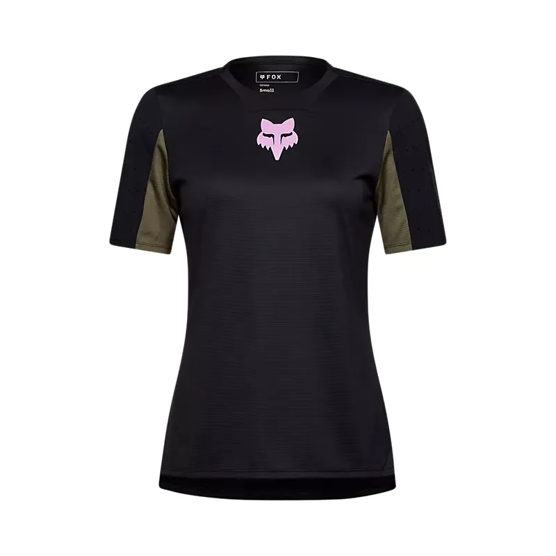 Fox Defend Park Women's Short Sleeve Jersey - Black