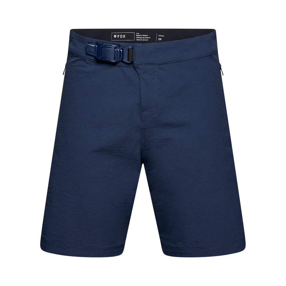 uPRISE Bikes Fox Clothing Fox Ranger Youth Lined Baggy Shorts - Midnight Blue | Price match, 365 day returns, 18-Month Warranty, Finance Available & Free UK Delivery