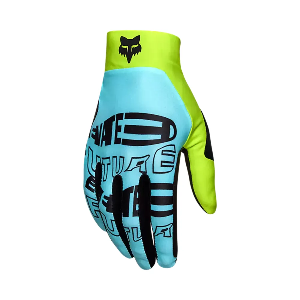 uPRISE Bikes Fox Clothing Fox Flexair Elevated Long Finger Gloves - Light Blue | Price match, 365 day return s, 18-Month Warranty, Finance Available & Free UK Delivery