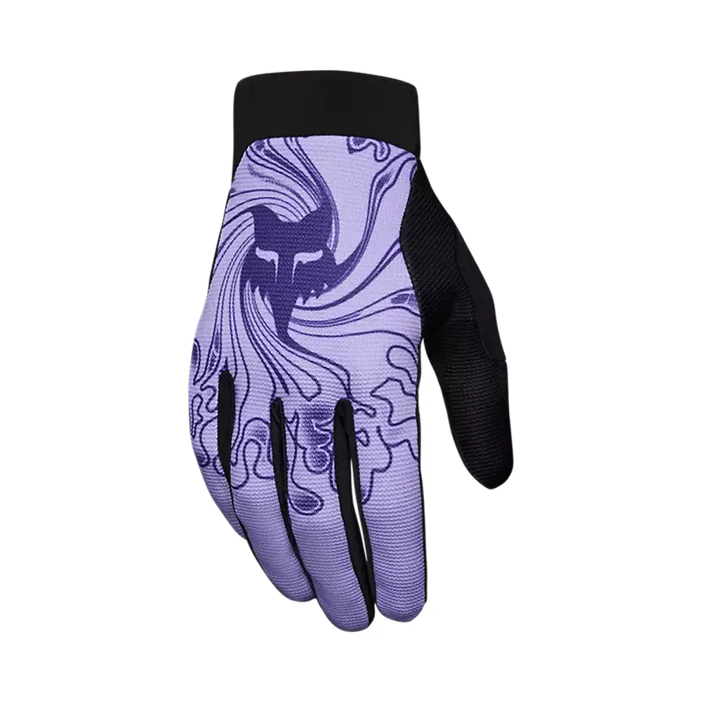 uPRISE Bikes Fox Clothing Fox Ranger Frequency Long Finger Gloves - Lilac | Price match, 365 day return s, 18-Month Warranty, Finance Available & Free UK Delivery