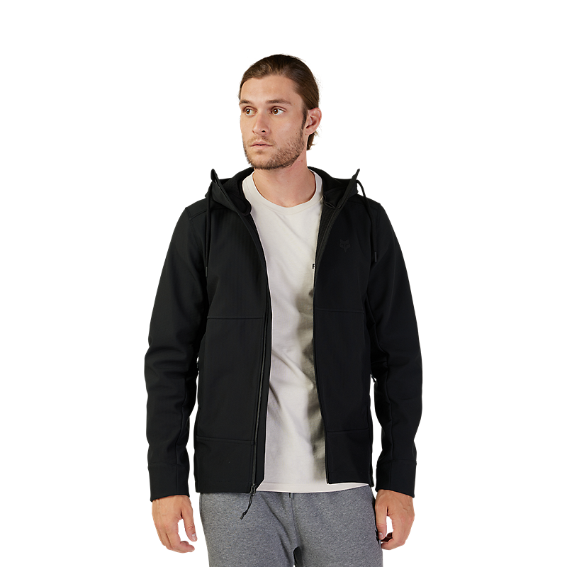 Fox Pit Waterproof Jacket - Black-2