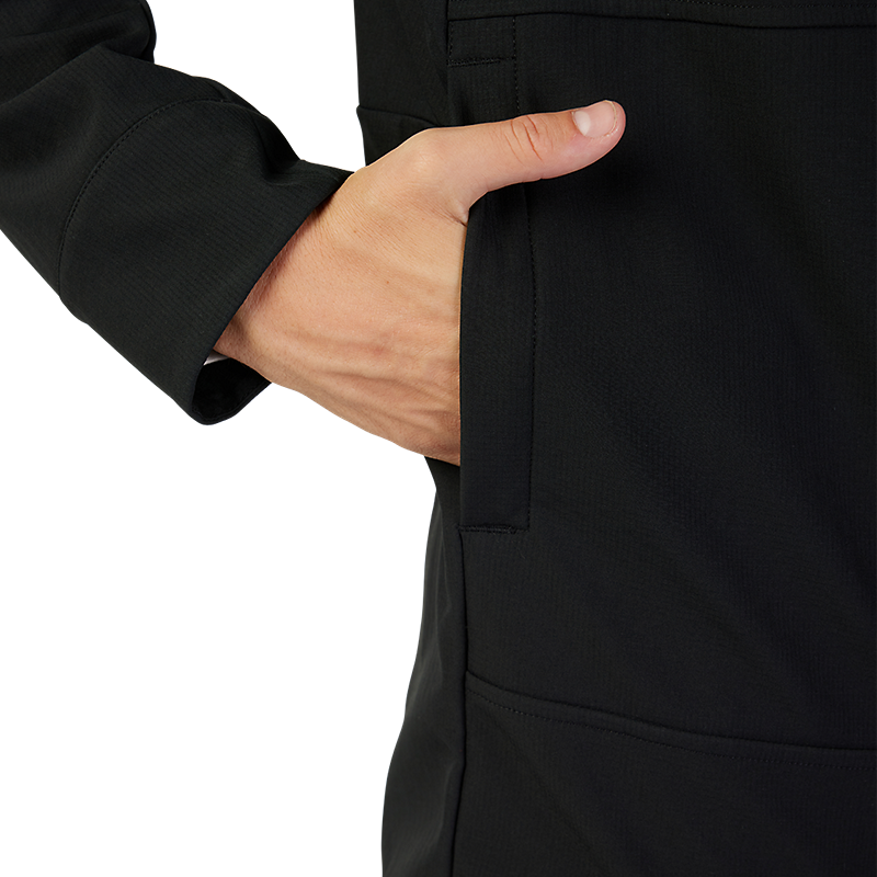 Fox Pit Waterproof Jacket - Black-5