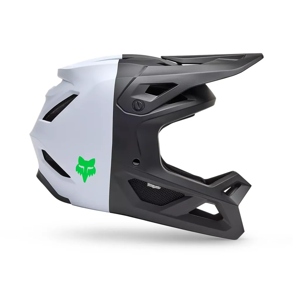 uPRISE Bikes Fox Clothing Fox Rampage 5050 Mips Full Face Helmet - Black/White | Price match, 365 day return s, 18-Month Warranty, Finance Available & Free UK Delivery