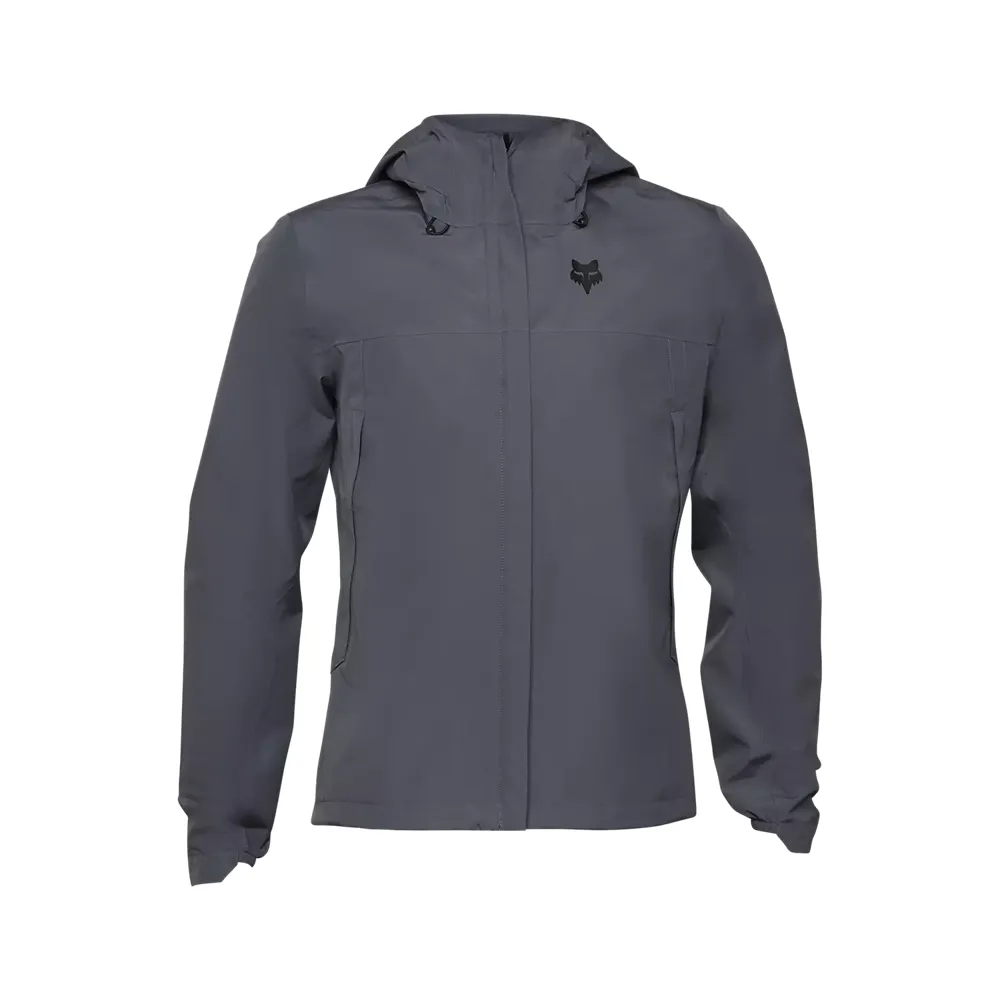 uPRISE Bikes Fox Clothing Fox Ranger Men's 2.5 Layer Waterproof Jacket - Graphite Grey | Price match, 365 day return s, 18-Month Warranty, Finance Available & Free UK Delivery