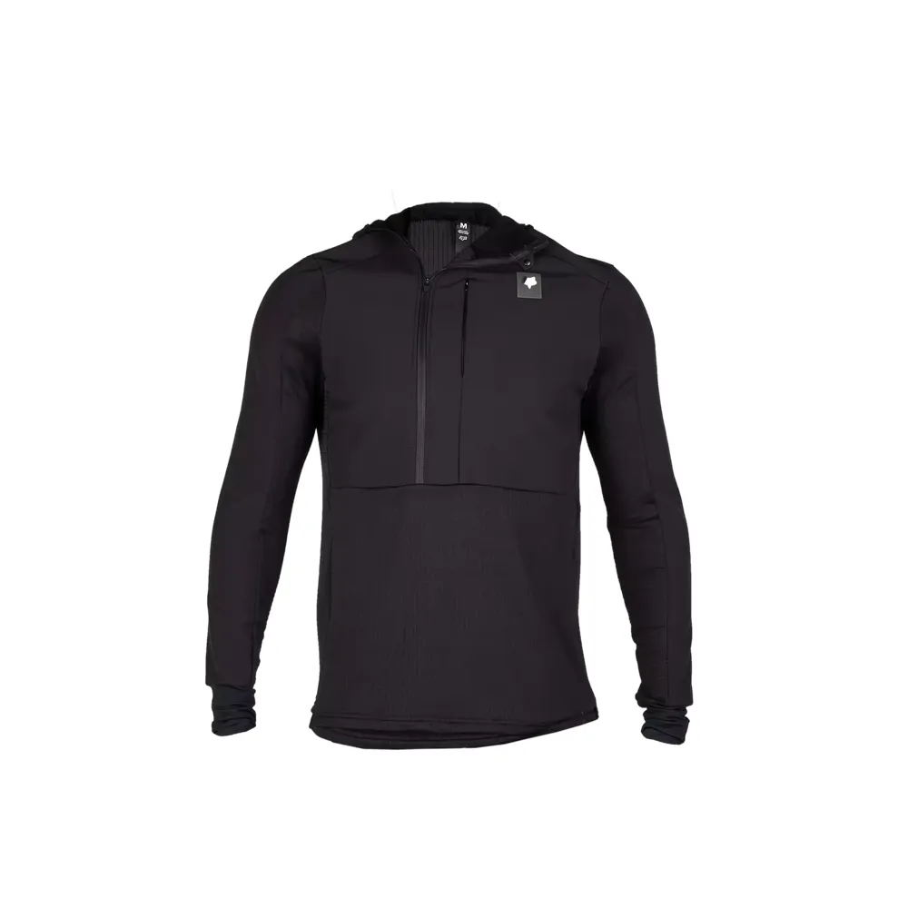 uPRISE Bikes Fox Clothing Fox  Defend Thermal Hoodie Men's MTB Jacket - Black | Price match, 365 day return s, 18-Month Warranty, Finance Available & Free UK Delivery