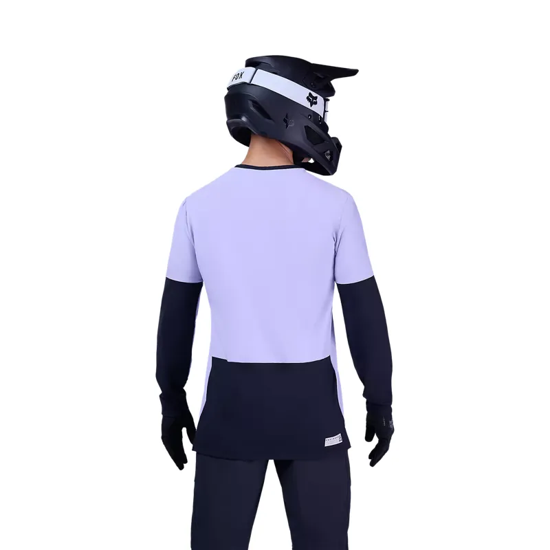 Fox Defend Thermal Long Sleeve Men's Jersey - Lilac-3