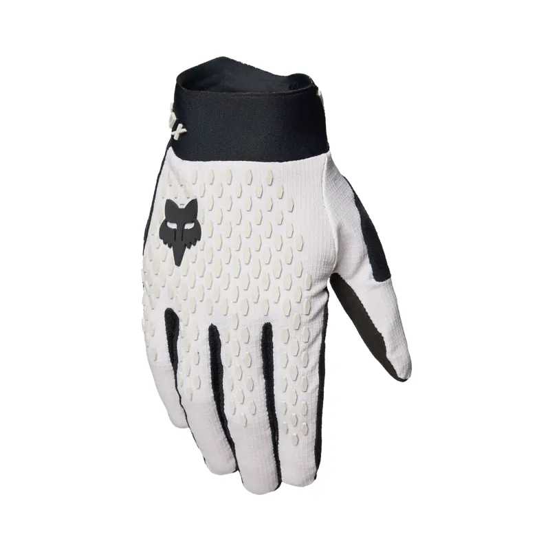 Fox Defend Long Finger Gloves - Chalk White