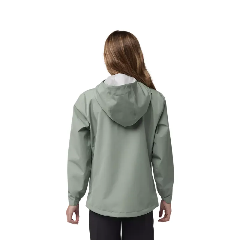 Fox  Ranger 2.5l Youth Waterproof MTB Jacket - Moss-3