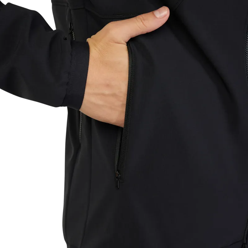 Fox Ranger Fire Hoodie Men's Waterproof Jacket - Black-5