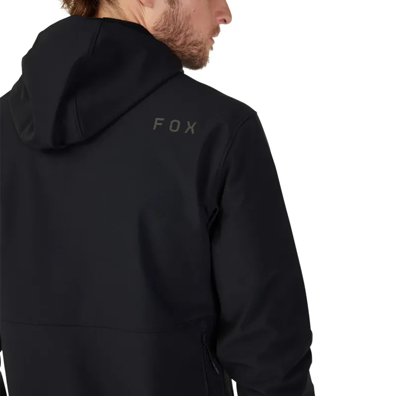 Fox Ranger Fire Hoodie Men's Waterproof Jacket - Black-7