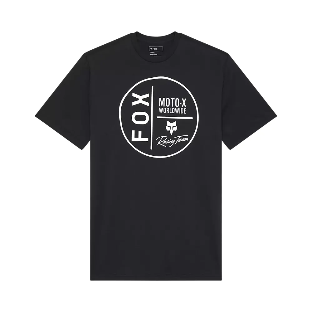 uPRISE Bikes Fox Clothing Fox Worldwide Premium Men's Tee - Black | Price match, 365 day return s, 18-Month Warranty, Finance Available & Free UK Delivery