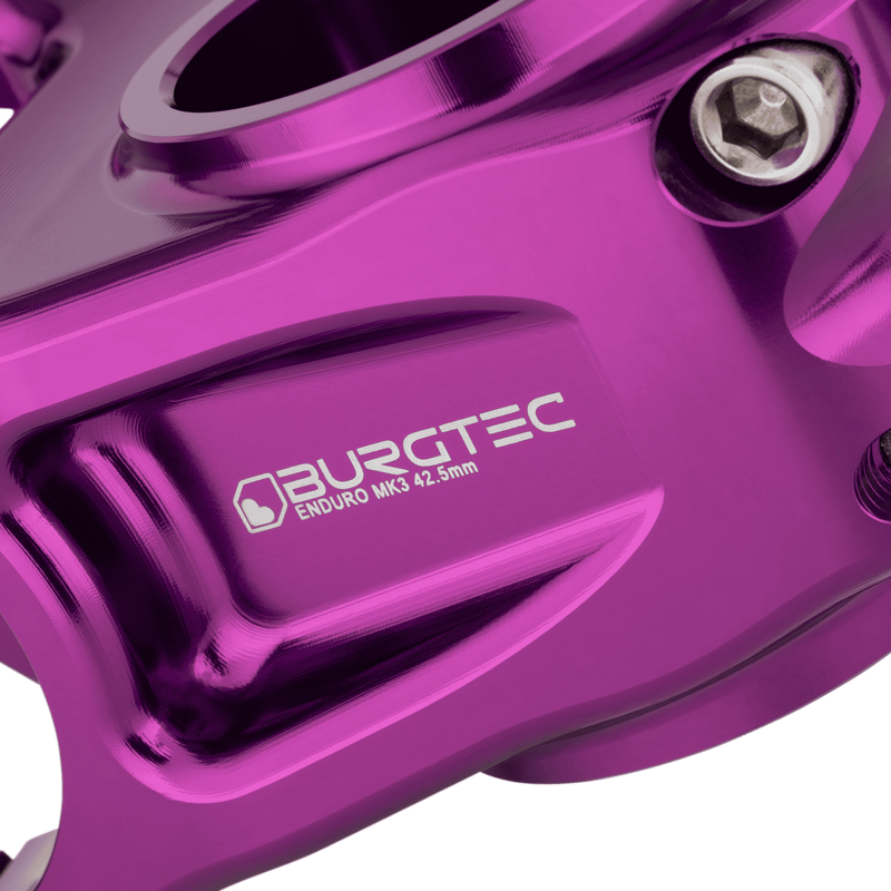Burgtec Enduro MK3 Stem - 35mm Clamp - 42.5mm Reach - Purple Rain-4