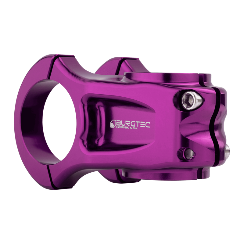 Burgtec Enduro MK3 Stem - 35mm Clamp - 42.5mm Reach - Purple Rain-1