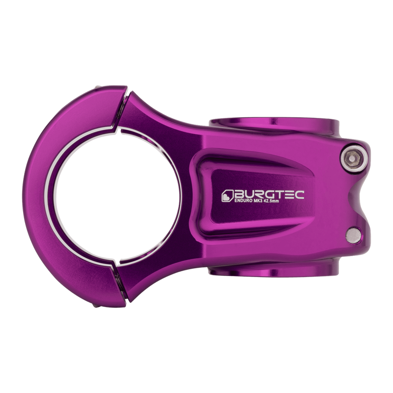 Burgtec Enduro MK3 Stem - 35mm Clamp - 42.5mm Reach - Purple Rain-3