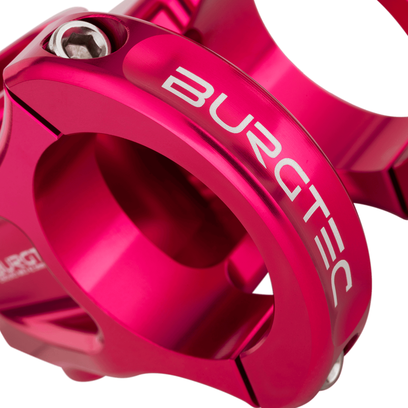 Burgtec Enduro MK3 Stem - 35mm Clamp - 42.5mm Reach - Toxic Barbie Pink-2