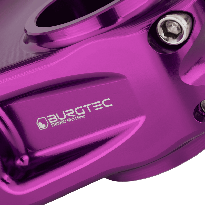 Burgtec Enduro MK3 Stem - 35mm Clamp - 50mm Reach - Purple Rain-4