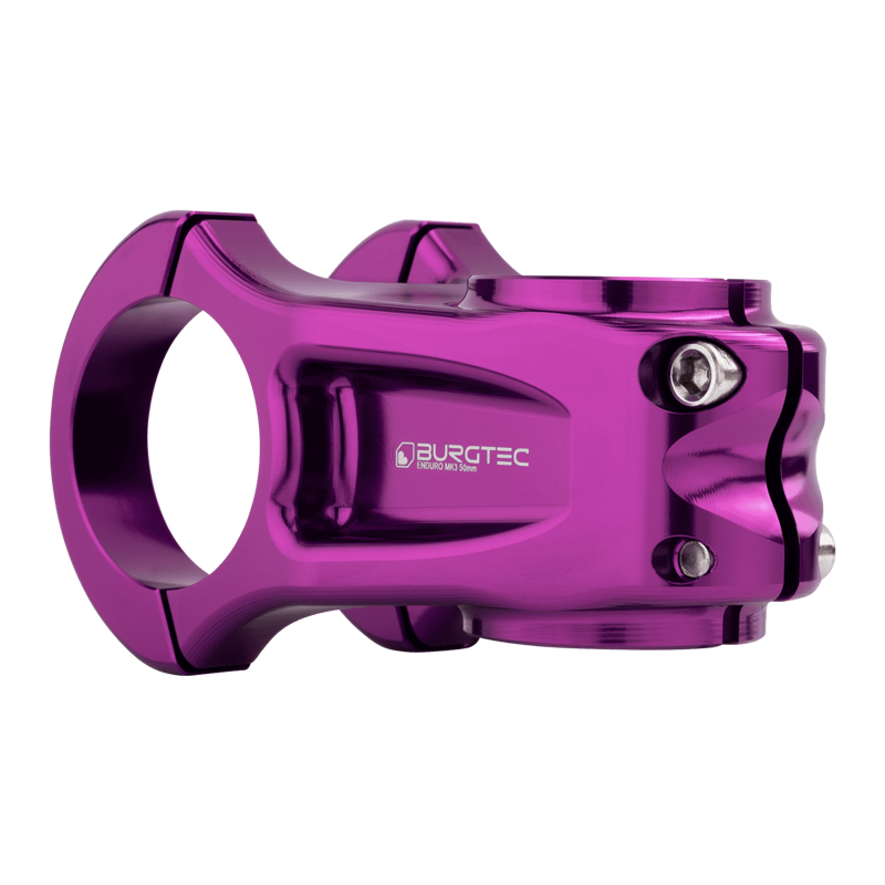 Burgtec Enduro MK3 Stem - 35mm Clamp - 50mm Reach - Purple Rain-1