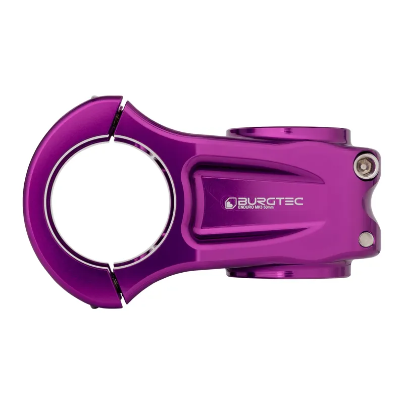 Burgtec Enduro MK3 Stem - 35mm Clamp - 50mm Reach - Purple Rain-3