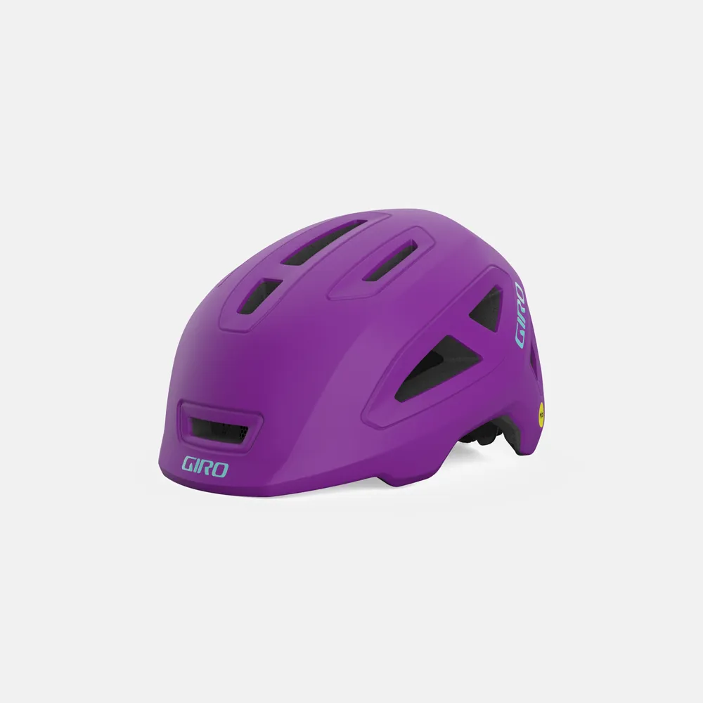 uPRISE Bikes Giro Scamp Mips II Junior Helmet - Matte Purple | Price match, 365 day return s, 18-Month Warranty, Finance Available & Free UK Delivery
