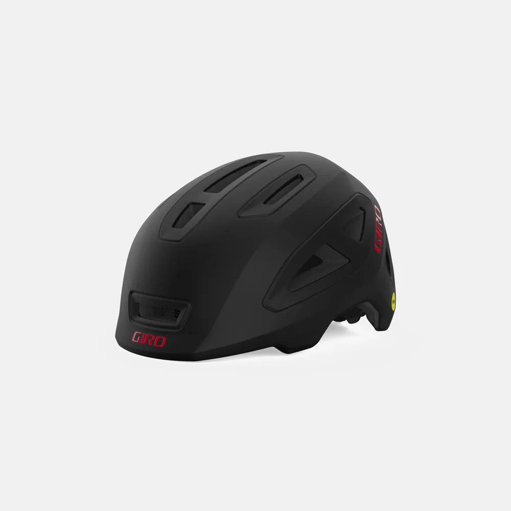 uPRISE Bikes Giro Scamp Mips II Junior Helmet -  Matte Black/Red | Price match, 365 day return s, 18-Month Warranty, Finance Available & Free UK Delivery