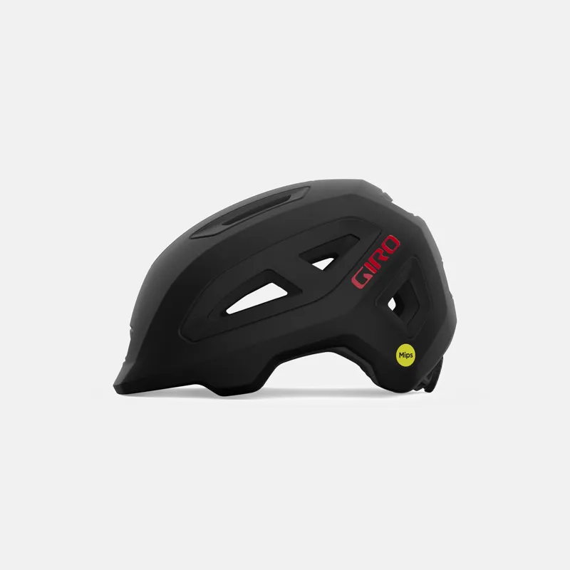 Giro Scamp Mips II Junior Helmet -  Matte Black/Red-1