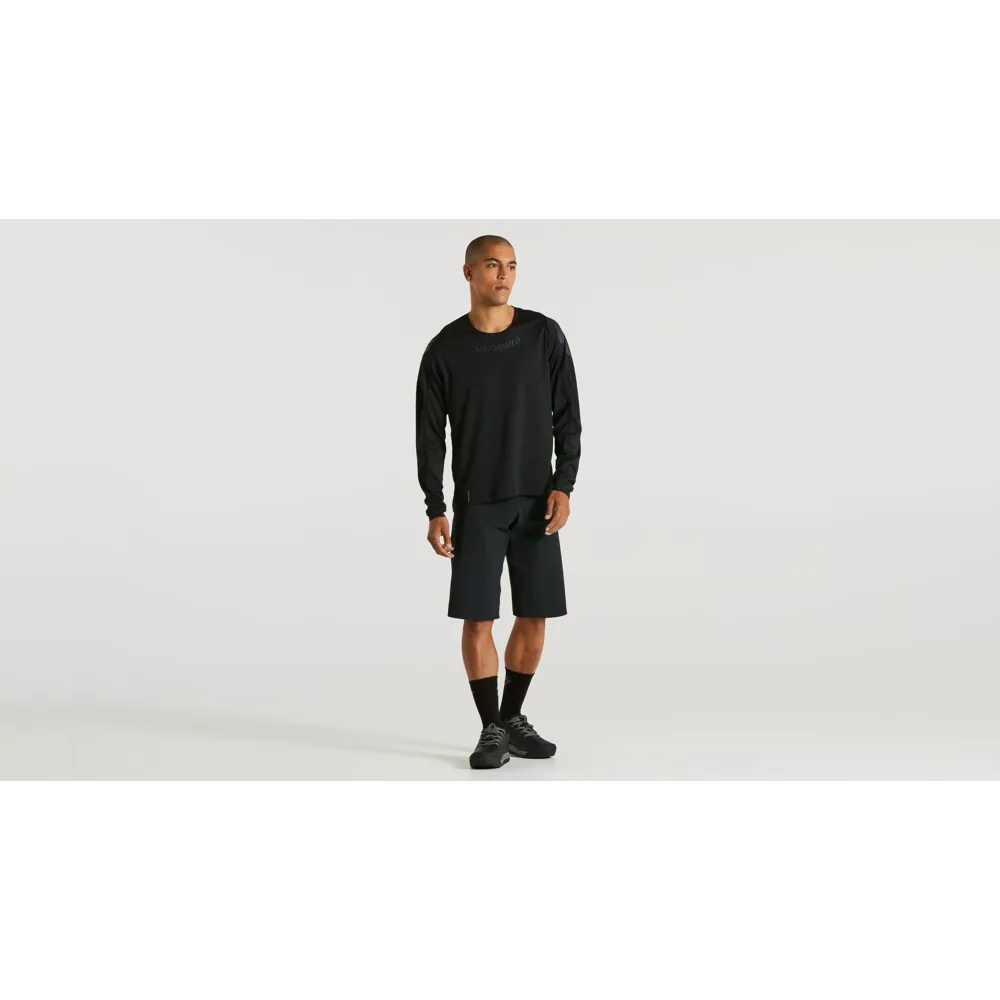 uPRISE Bikes Specialized Gravity Men's Long Sleeve Jersey - Black | Price match, 365 day return s, 18-Month Warranty, Finance Available & Free UK Delivery