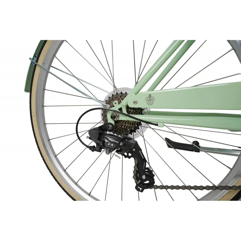 Dawes Cambridge 2024 Women's Hybrid Bike - Mint-3