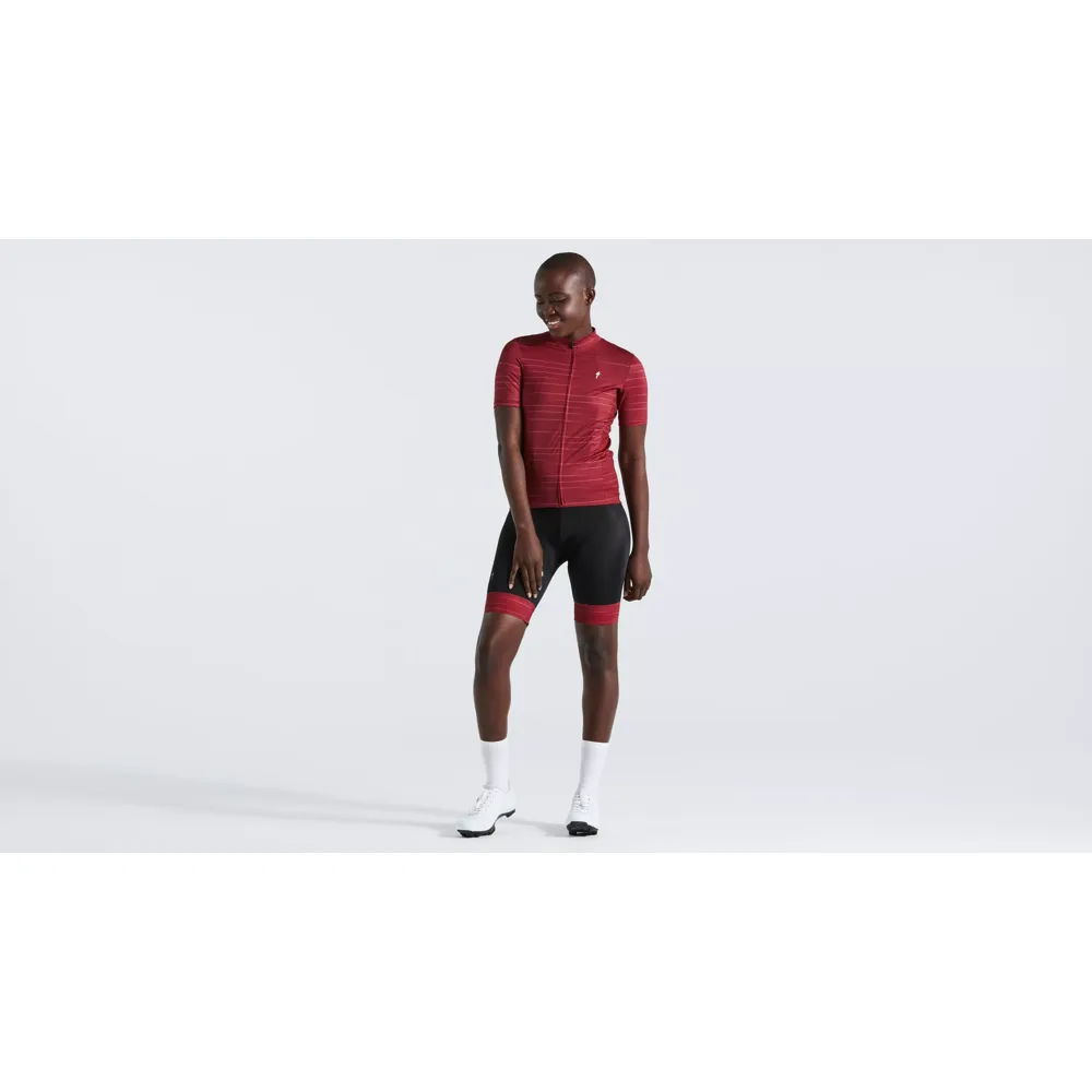 uPRISE Bikes Specialized RBX Comp Mirage Women's Short Sleeve Jersey - Maroon | Price match, 365 day return s, 18-Month Warranty, Finance Available & Free UK Delivery