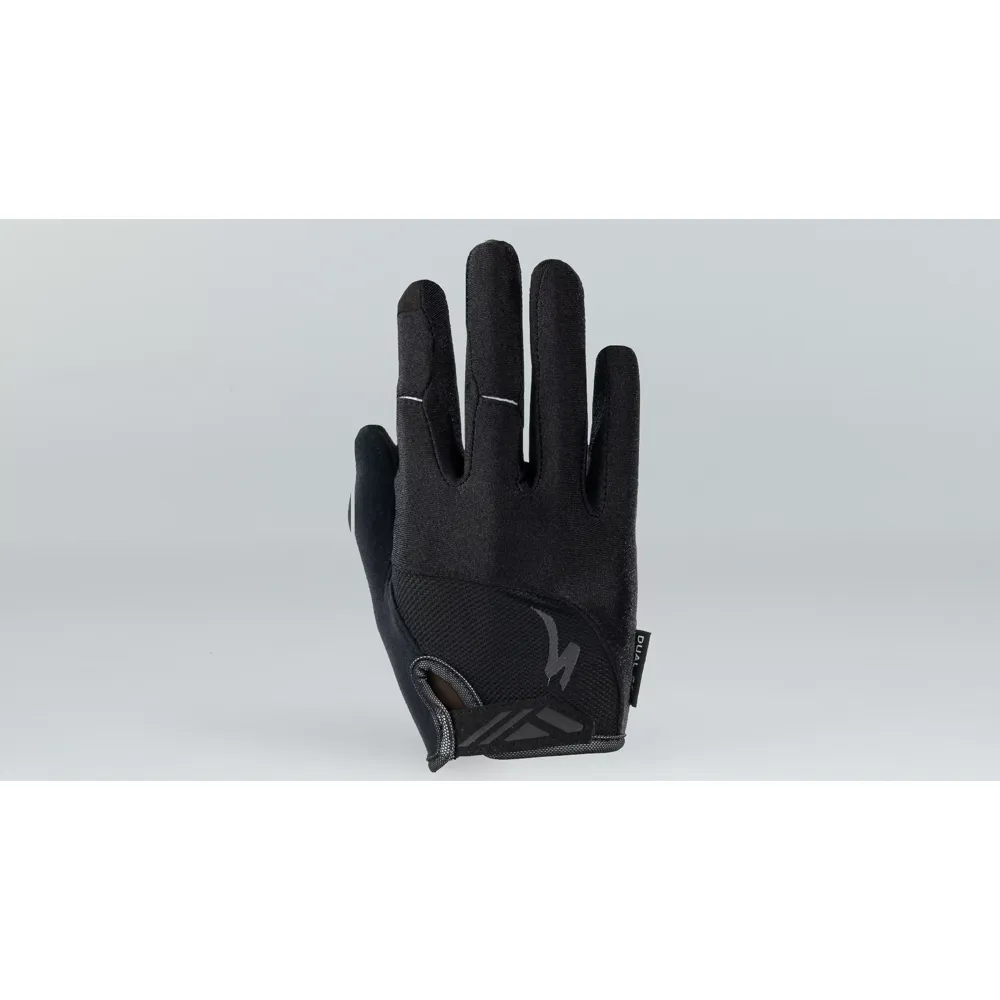 uPRISE Bikes Specialized Body Geometry Dual-Gel Women's Long Finger Gloves - Black | Price match, 365 day return s, 18-Month Warranty, Finance Available & Free UK Delivery