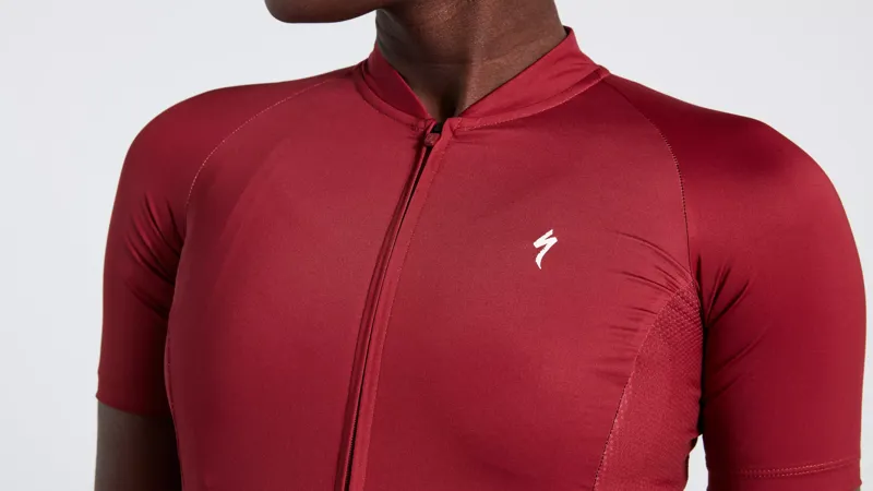 Specialized SL Solid Women's Short Sleeve Jersey - Maroon-3