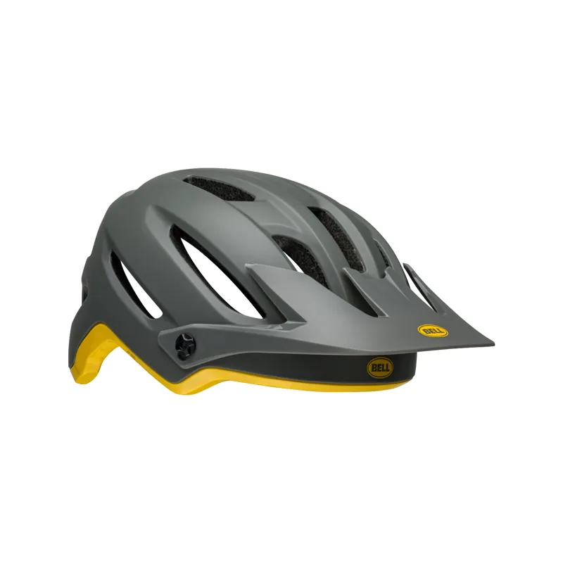 Bell 4Forty Cliffhanger MTB Helmet - Grey/Yellow-1