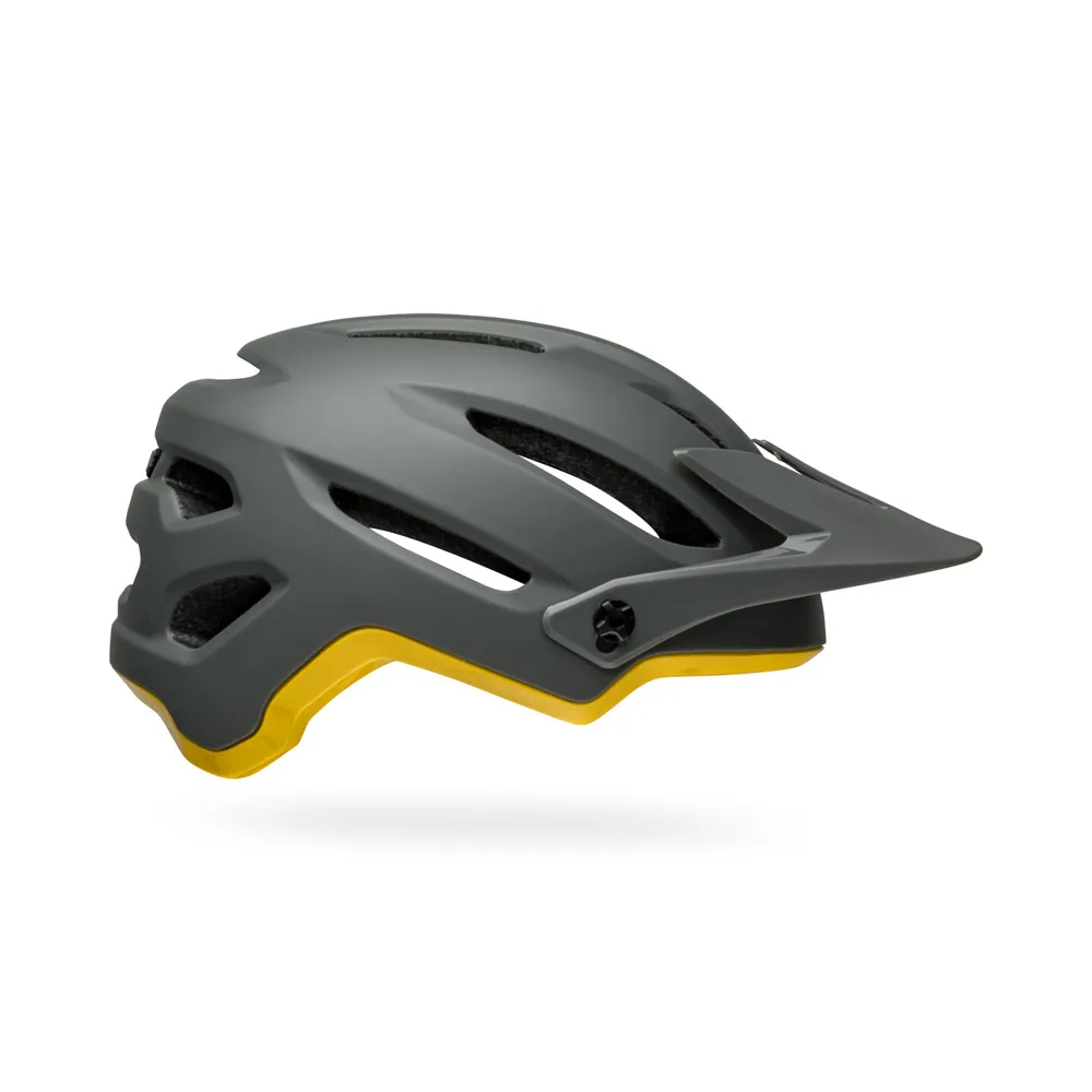 uPRISE Bikes Bell 4Forty Mips MTB Helmet - Matte/Gloss Grey/Yellow | Price match, 365 day return s, 18-Month Warranty, Finance Available & Free UK Delivery