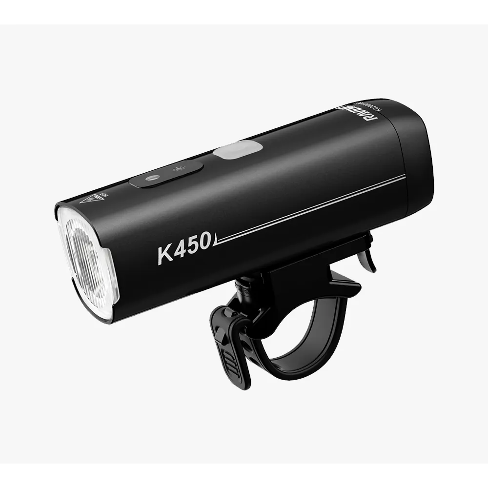 uPRISE Bikes Ravemen K450 USB Rechargeable AI Nighttime Front Light - 450 Lumens | Price match, 365 day return s, 18-Month Warranty, Finance Available & Free UK Delivery