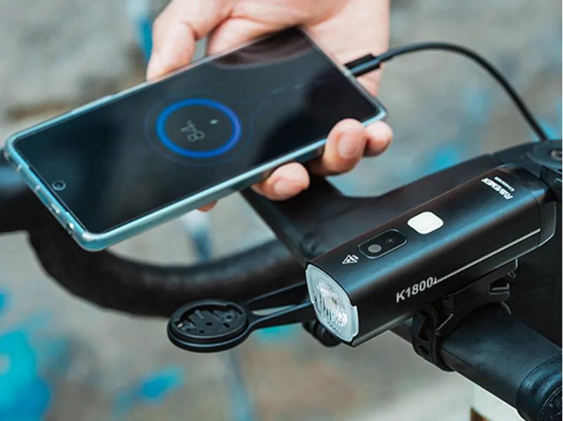 Ravemen K1800 USB Rechargeable AI Nighttime Front Light - 1800 Lumens-3