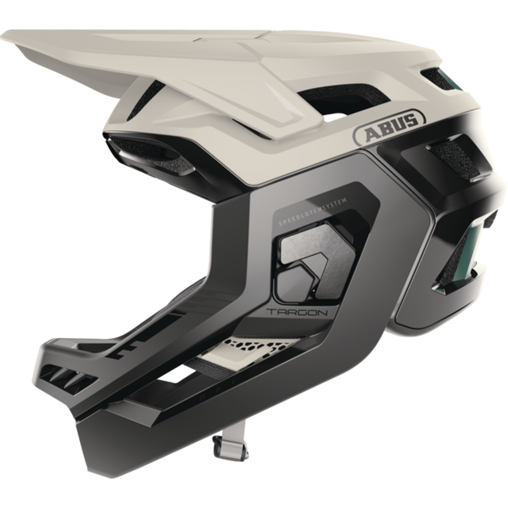 uPRISE Bikes Abus Targon Modular Full Face Helmet - Sand Beige | Price match, 365 day returns, 18-Month Warranty, Finance Available & Free UK Delivery