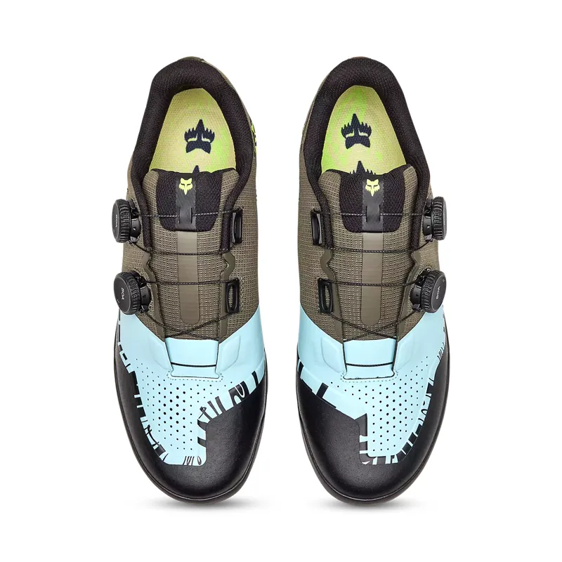 Fox Union Ltd Edition Boa Clipless MTB Shoes - Fluorescent Yellow-2