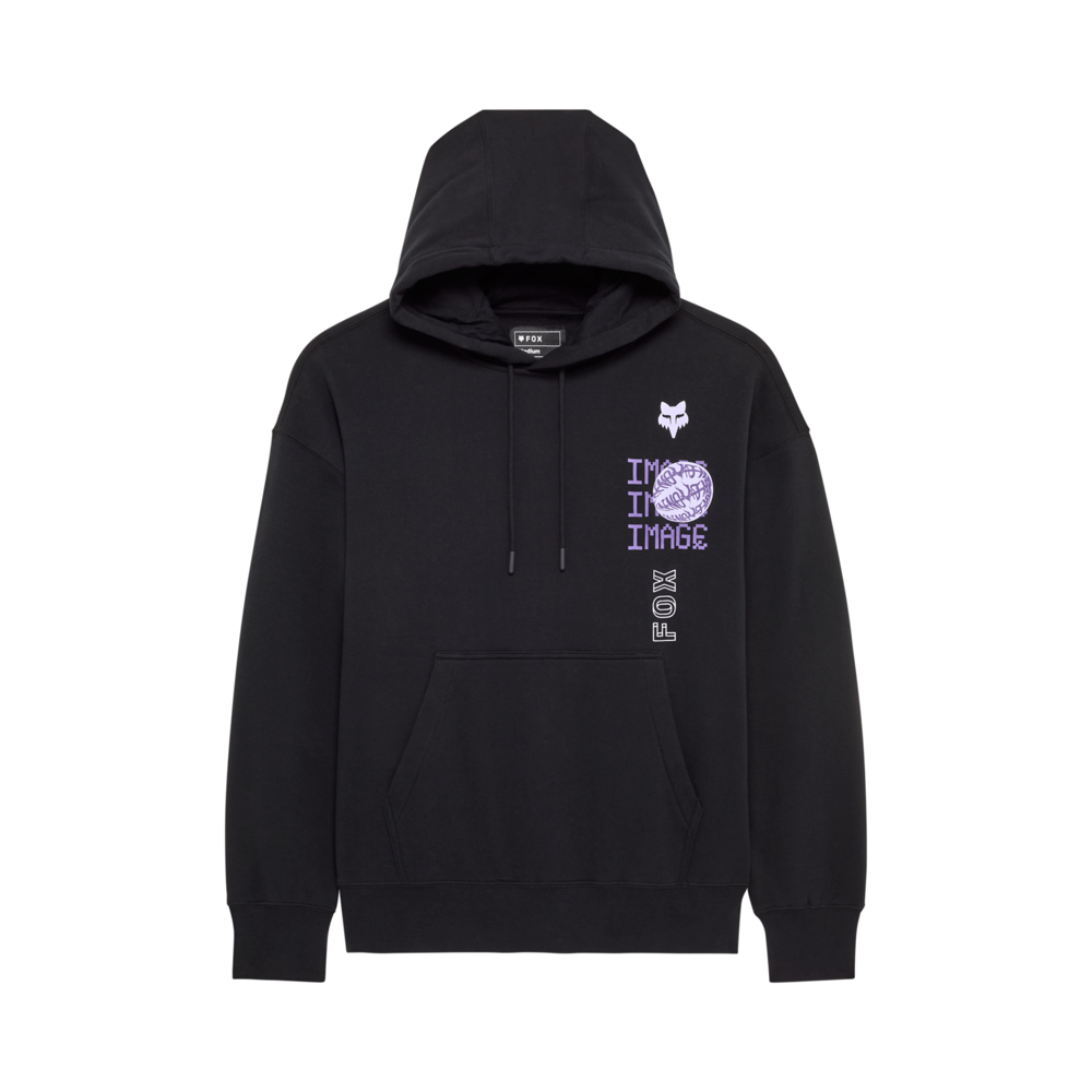 uPRISE Bikes Fox Clothing Fox Image Phantom Oversized Pullover Hoodie - Black | Price match, 365 day return s, 18-Month Warranty, Finance Available & Free UK Delivery