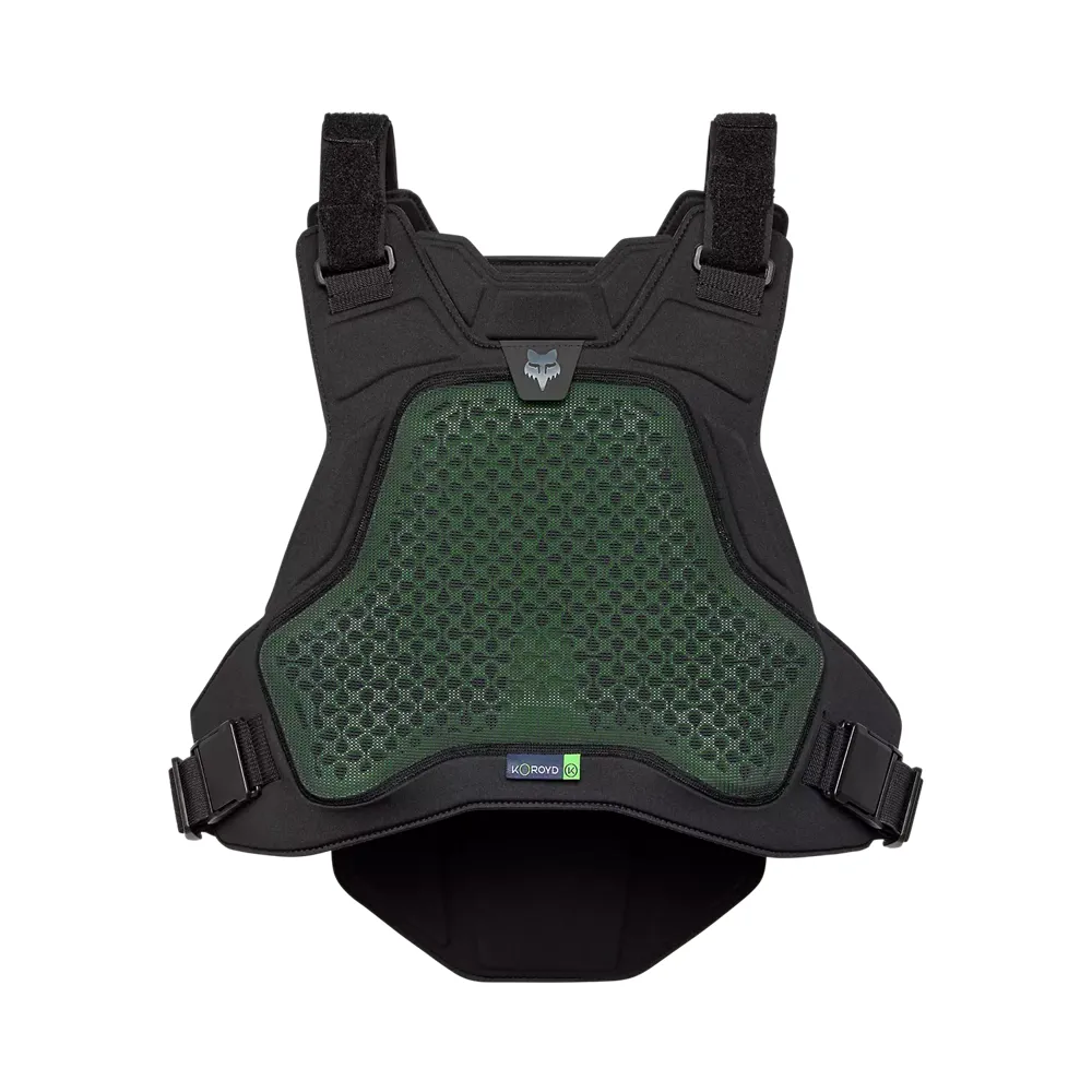 uPRISE Bikes Fox Clothing Fox Airframe Chest Guard - Black | Price match, 365 day return s, 18-Month Warranty, Finance Available & Free UK Delivery