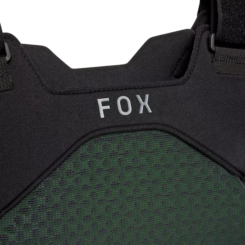 Fox Airframe Chest Guard - Black-2