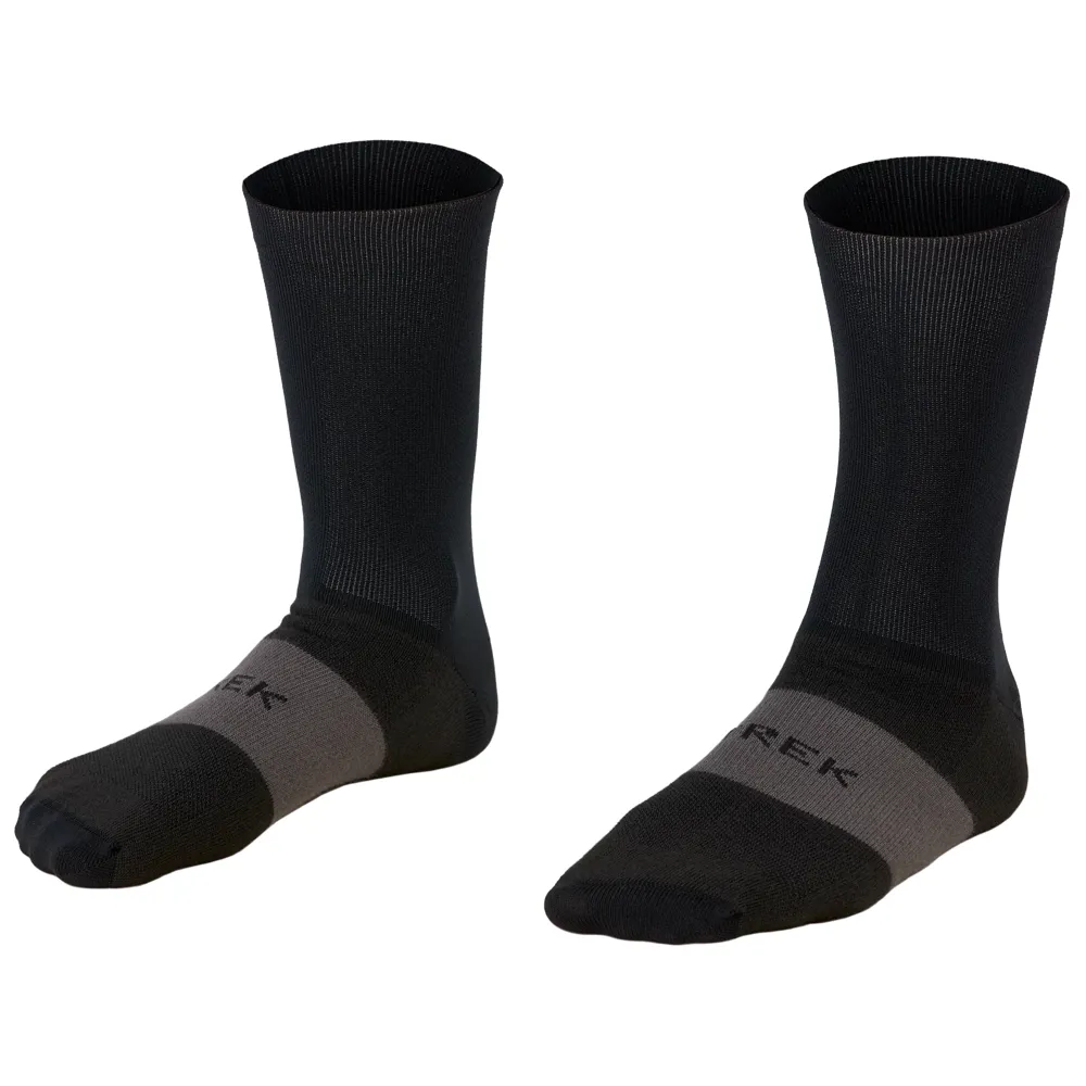 uPRISE Bikes Trek Race Crew Cycling Socks - Black | Price match, 365 day return s, 18-Month Warranty, Finance Available & Free UK Delivery
