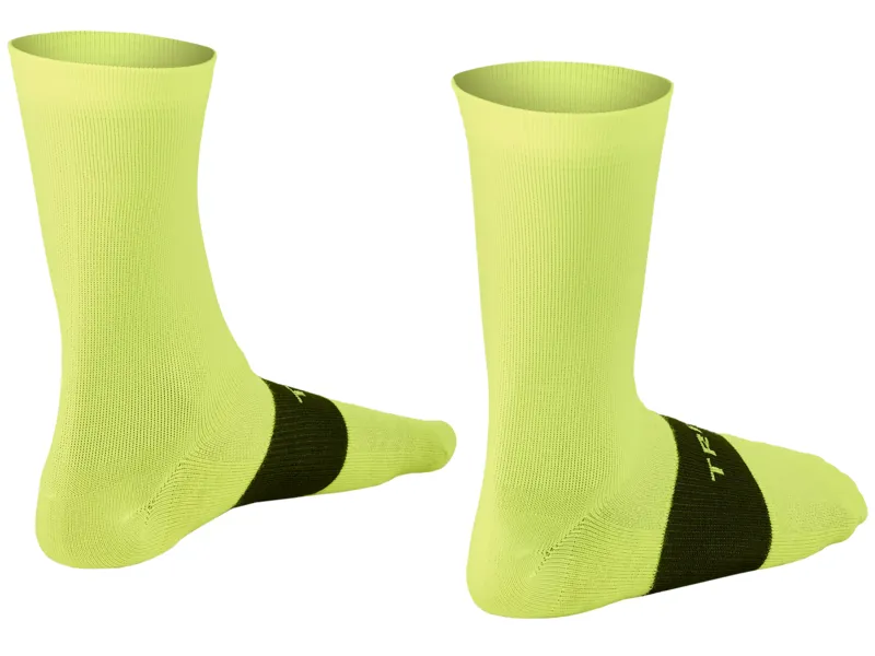 Trek Race Crew Cycling Socks - Radioactive Yellow-1
