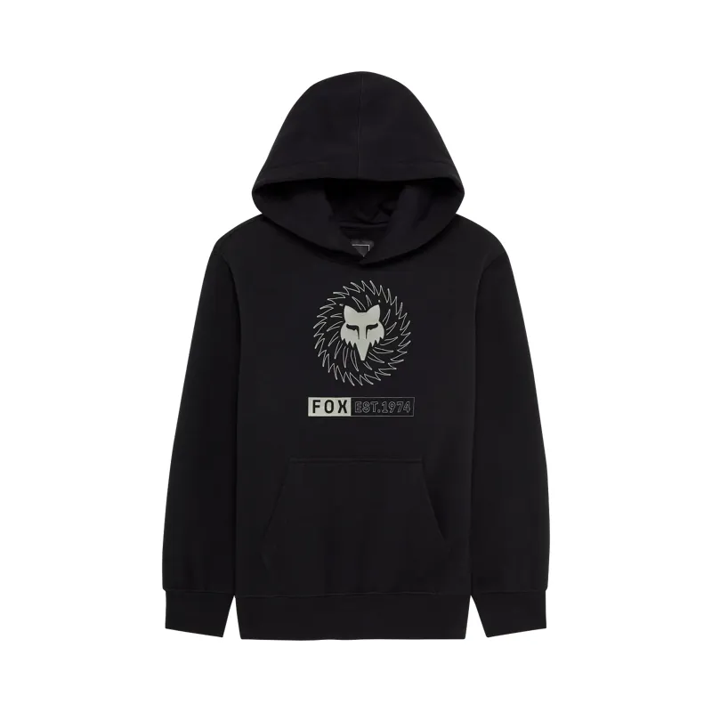 Fox Kairos Youth Premium Fleece Pullover Hoodie - Black