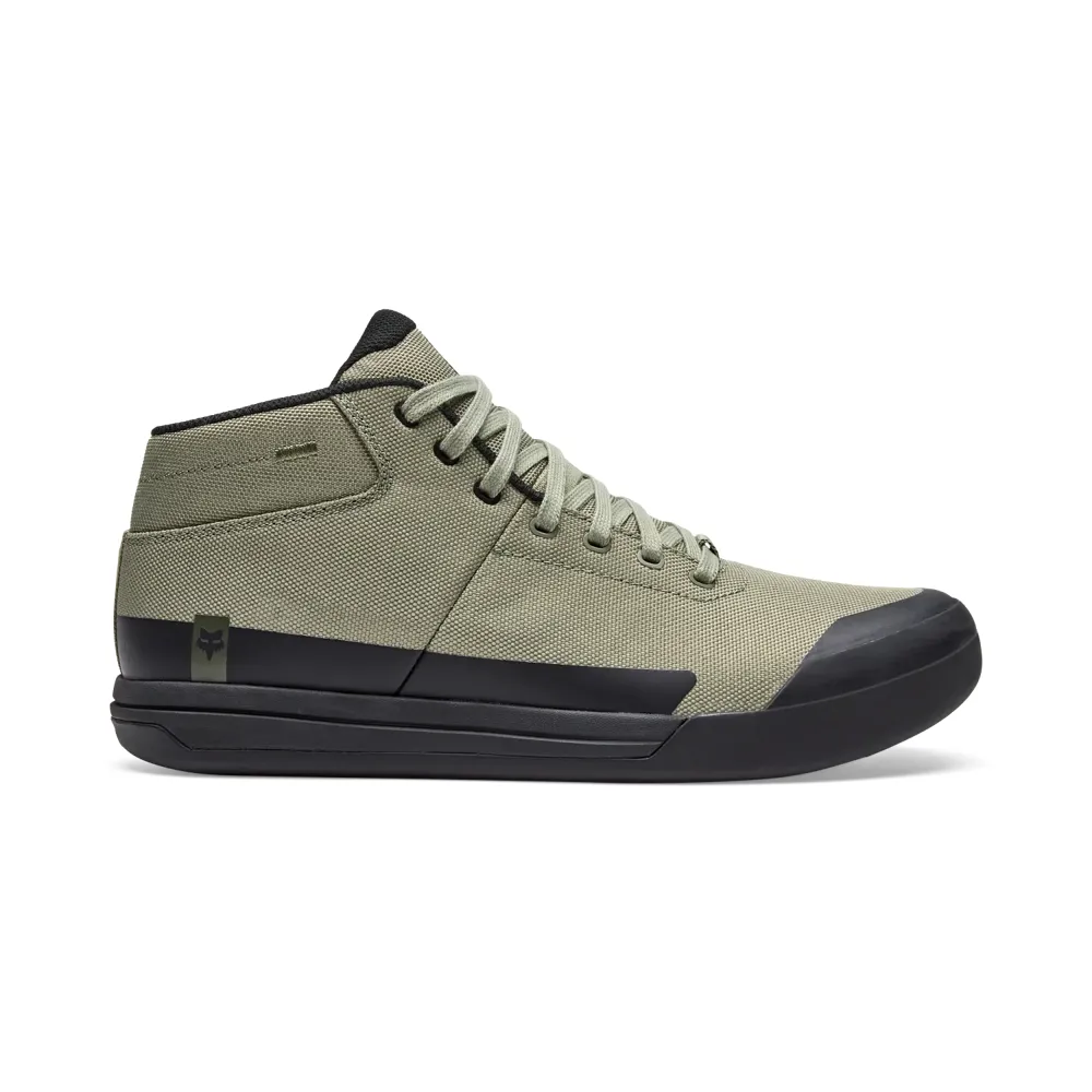 uPRISE Bikes Fox Clothing Fox Union Canvas Mid MTB Flat Shoes - Adobe | Price match, 365 day returns, 18-Month Warranty, Finance Available & Free UK Delivery