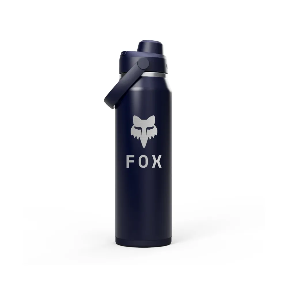uPRISE Bikes Fox Clothing Fox x Camelbak Thrive Chug Vacuum Stainless Steele 1L Bottle - Navy | Price match, 365 day return s, 18-Month Warranty, Finance Available & Free UK Delivery