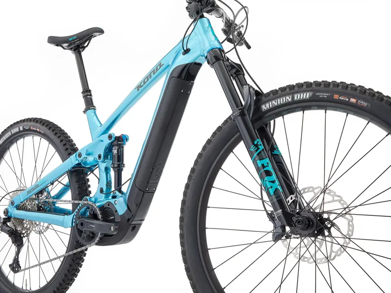 Kona Remote 130 29er 2025 Electric Mountain Bike - Gloss Metallic Blue-2