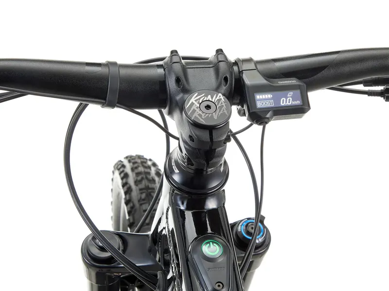 Kona Remote 160 29er 2024 Electric Mountain Bike - Gloss Black-13