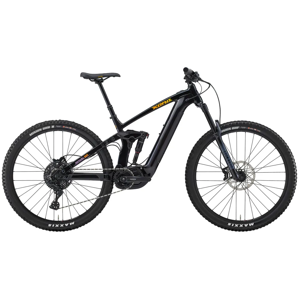 uPRISE Bikes Kona Remote 160 29er 2024 Electric Mountain Bike - Gloss Black | Price match, 365 day return s, 18-Month Warranty, Finance Available & Free UK Delivery