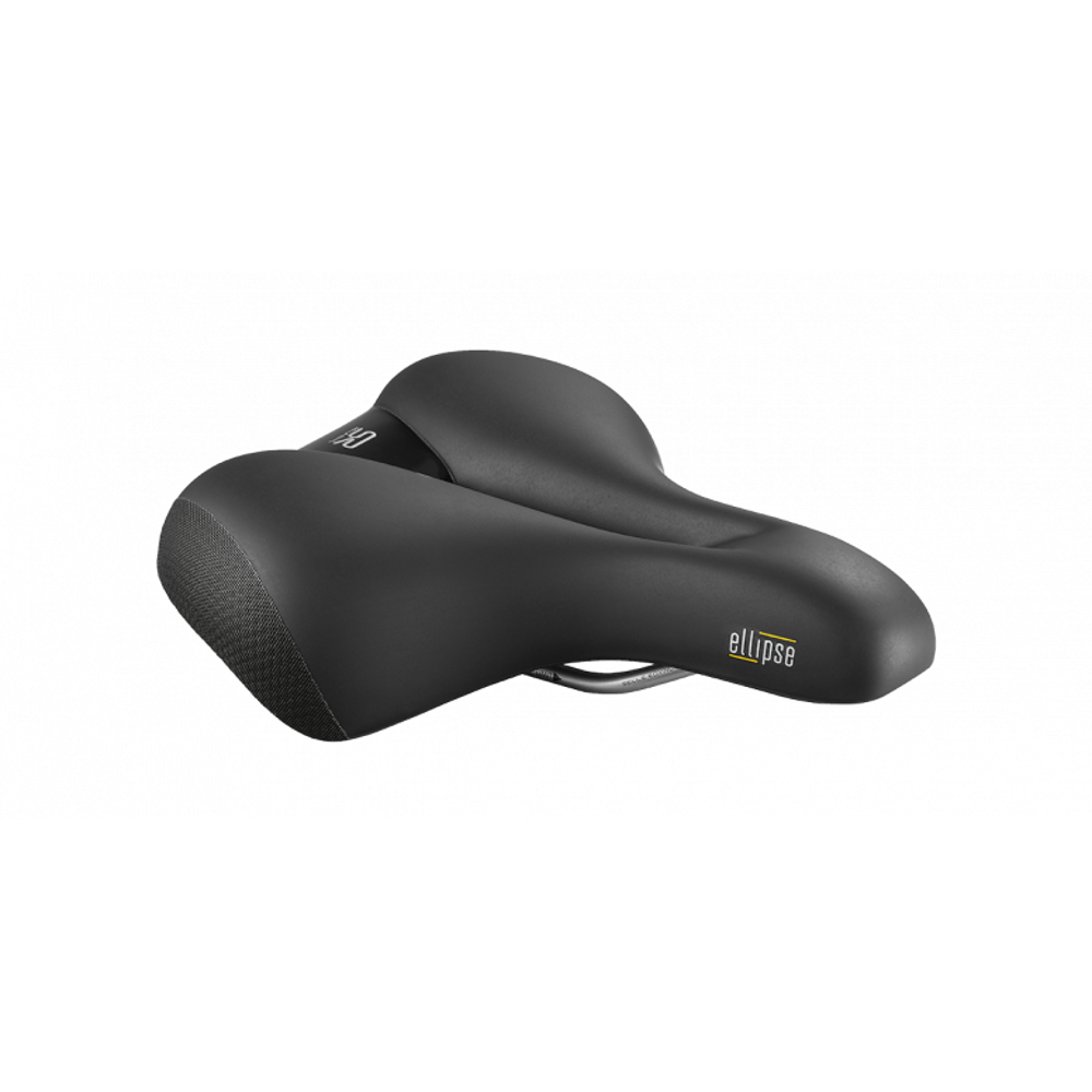 uPRISE Bikes Selle Royal Ellipse Comfort Saddle - Relaxed - Black | Price match, 365 day returns, 18-Month Warranty, Finance Available & Free UK Delivery
