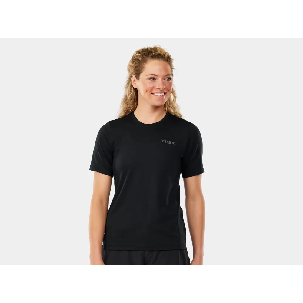 uPRISE Bikes Trek Evoke Women's Mountain Bike Tech Tee - Black | Price match, 365 day return s, 18-Month Warranty, Finance Available & Free UK Delivery