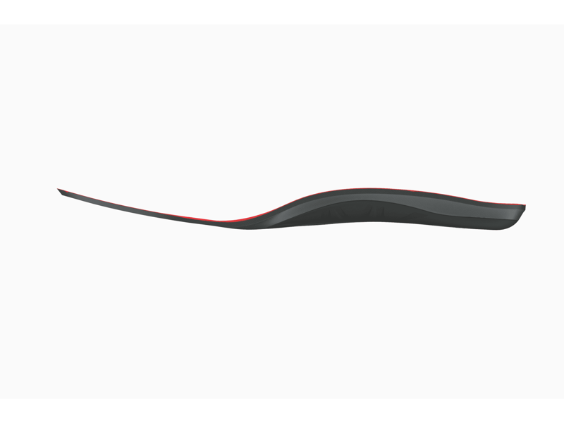 Trek BioDynamic Low Arch Cycling Insoles - Red-2